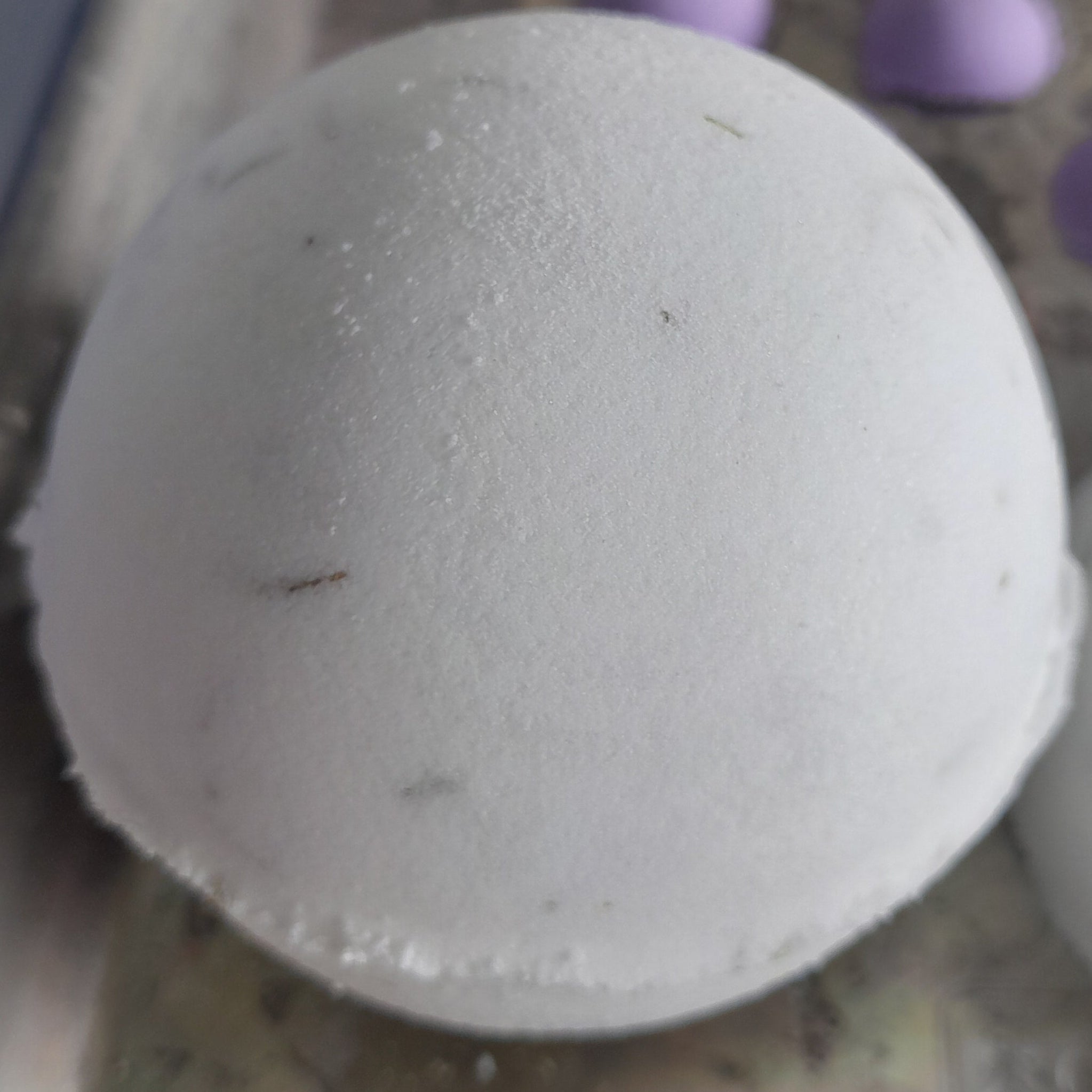 Rosemary & Peppermint Naked Bath Bomb - Dye Free Aromatherapy