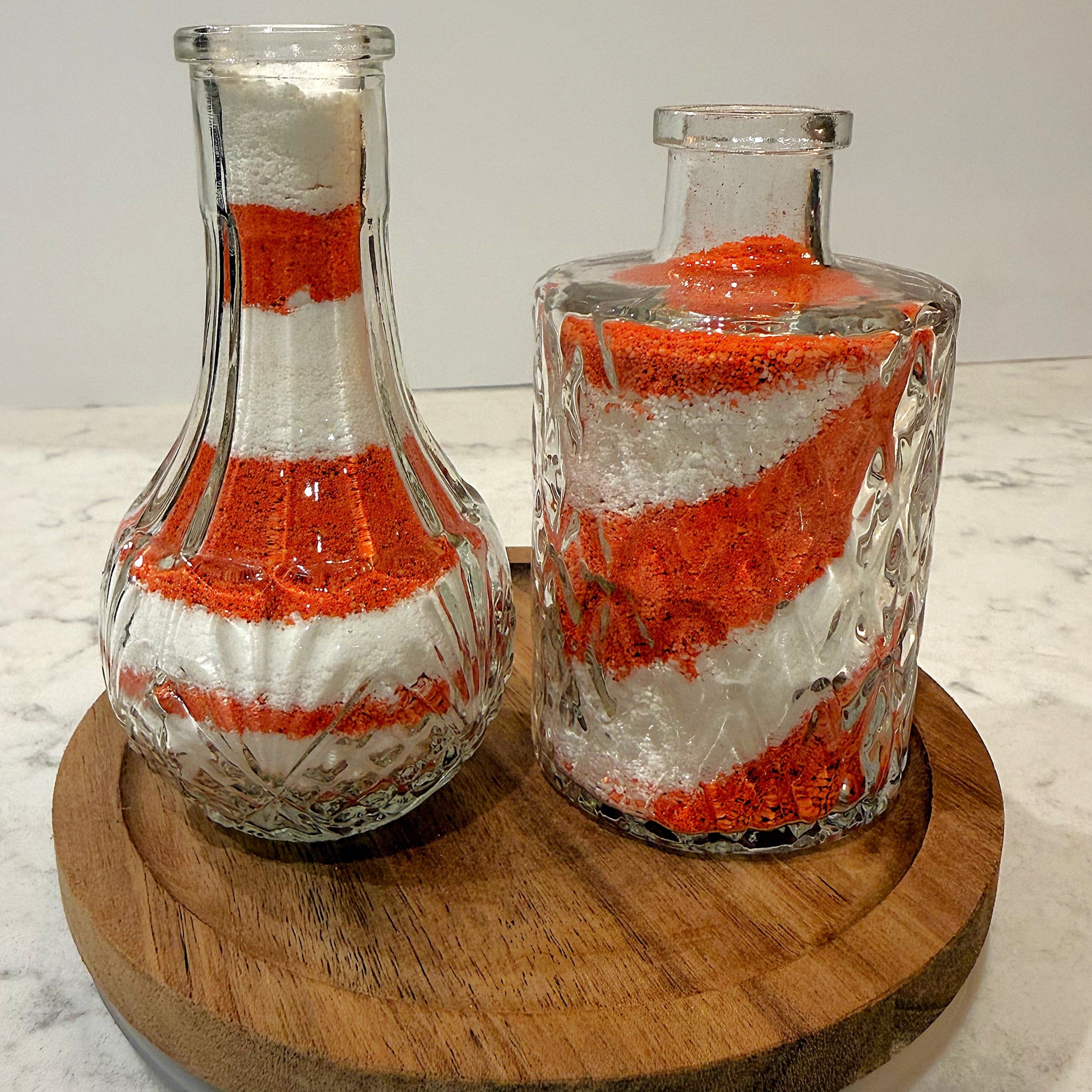 The Ultimate Bubble Bath Powder - Orange Dreamsicle - Drop #2 - 6 Oz Glass Jar