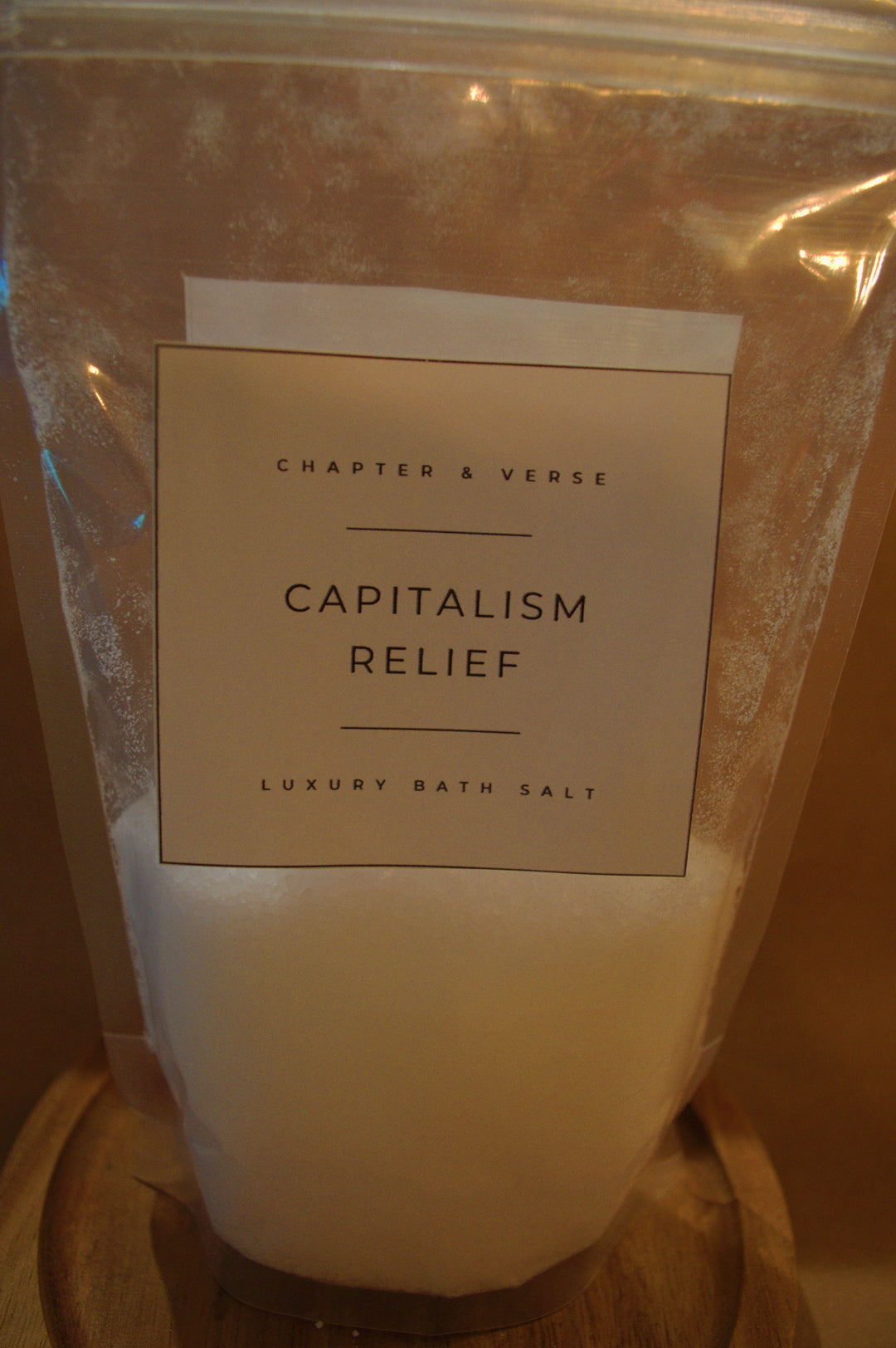 Capitalism Relief | Eucalyptus, Peppermint, and Menthol Luxury Fizzy Epsom Salt Mix