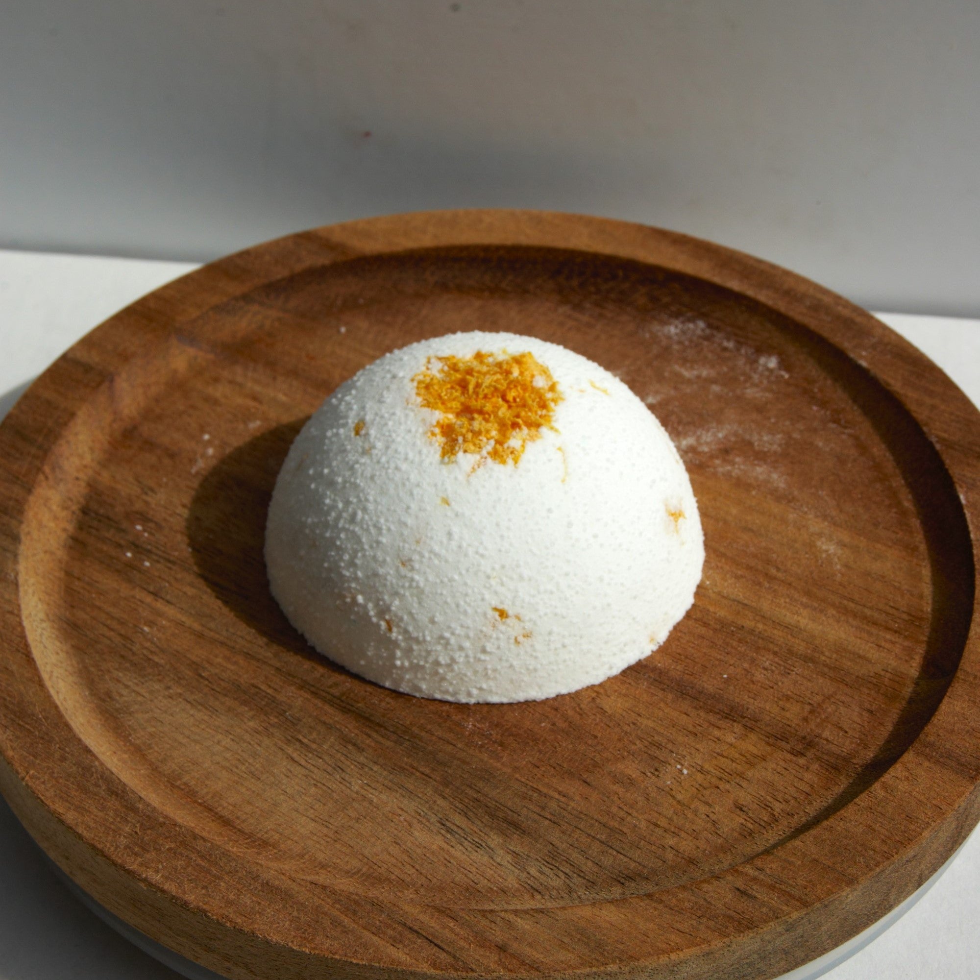 Orange Citrus & Lemon Zest Naked Bath Bomb - Dye Free