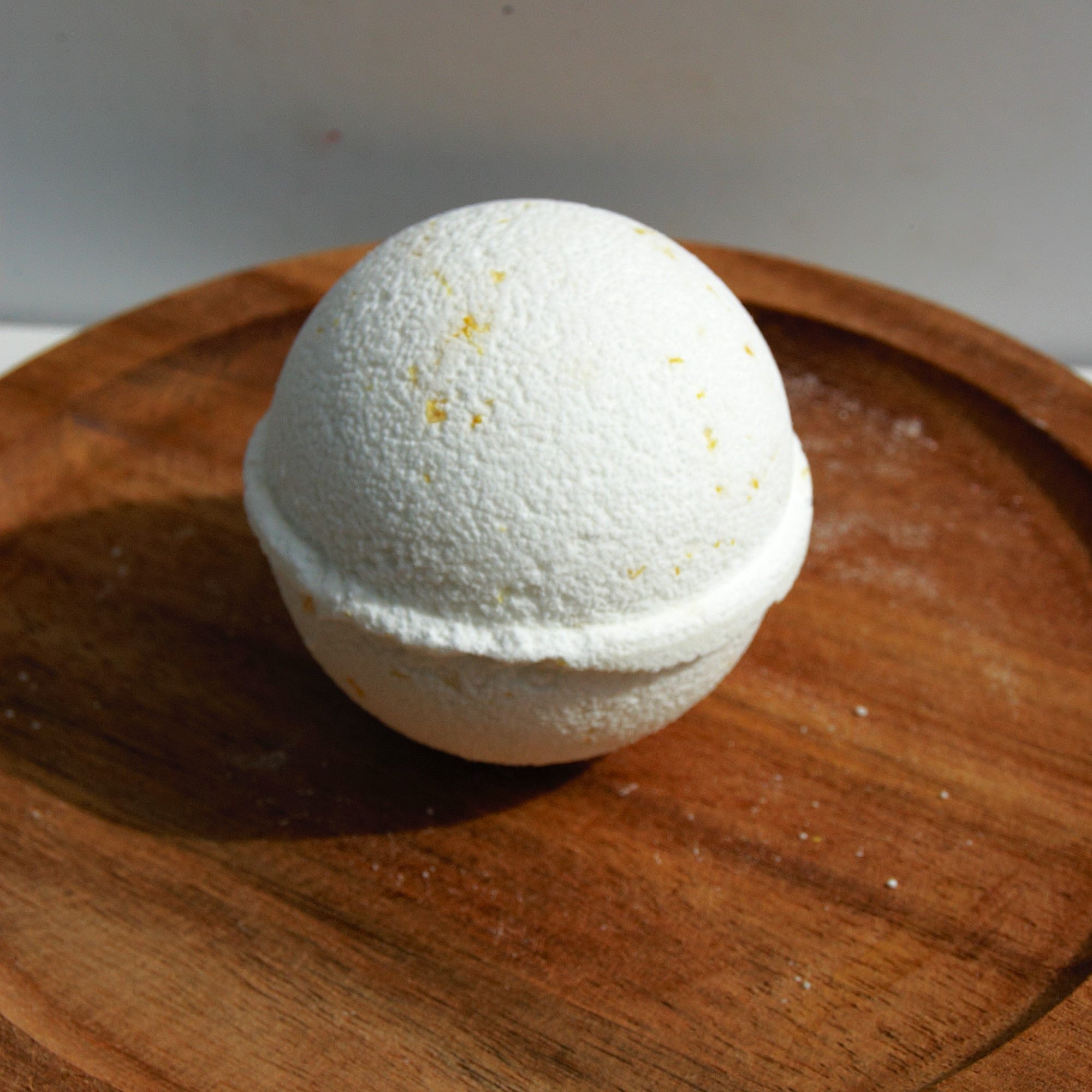Orange Citrus & Lemon Zest Naked Bath Bomb - Dye Free