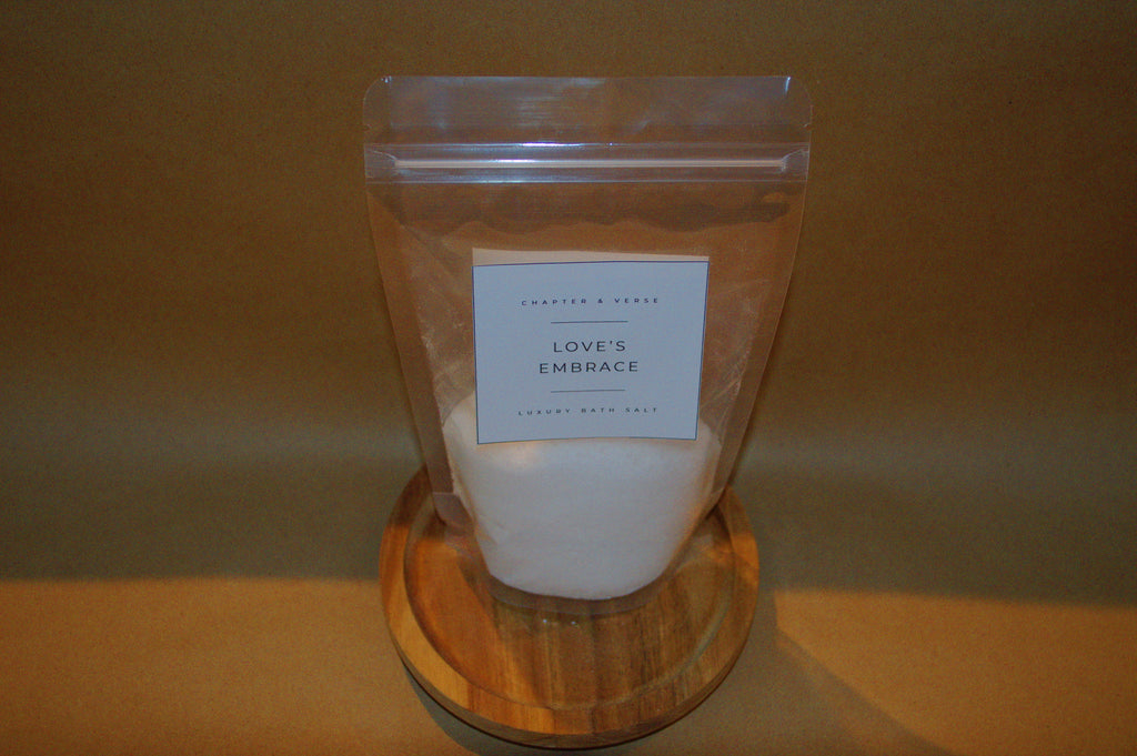 Love's Embrace | Rose and Menthol Luxury Fizzy Epsom Salt Mix
