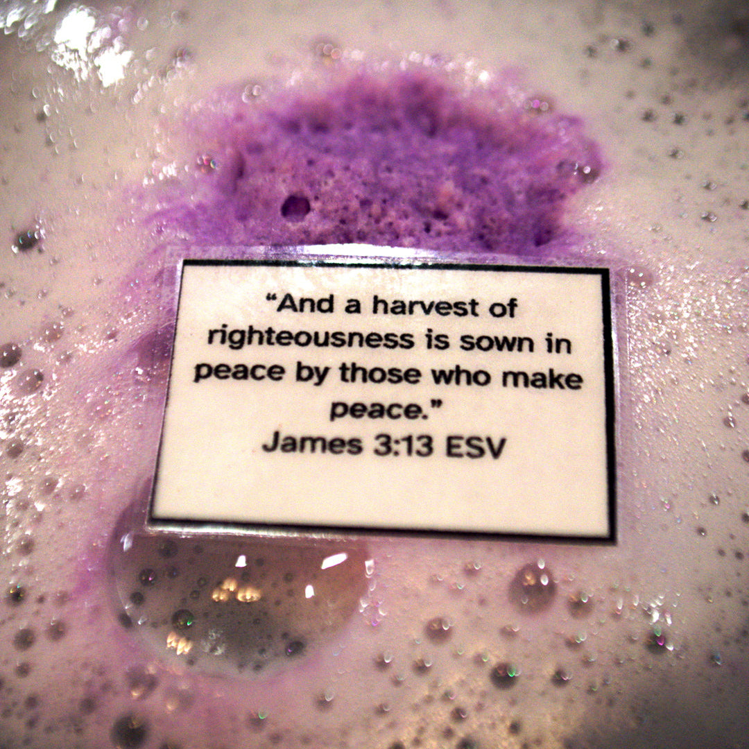 Peace Bath Bomb with Lavender Essential Oil