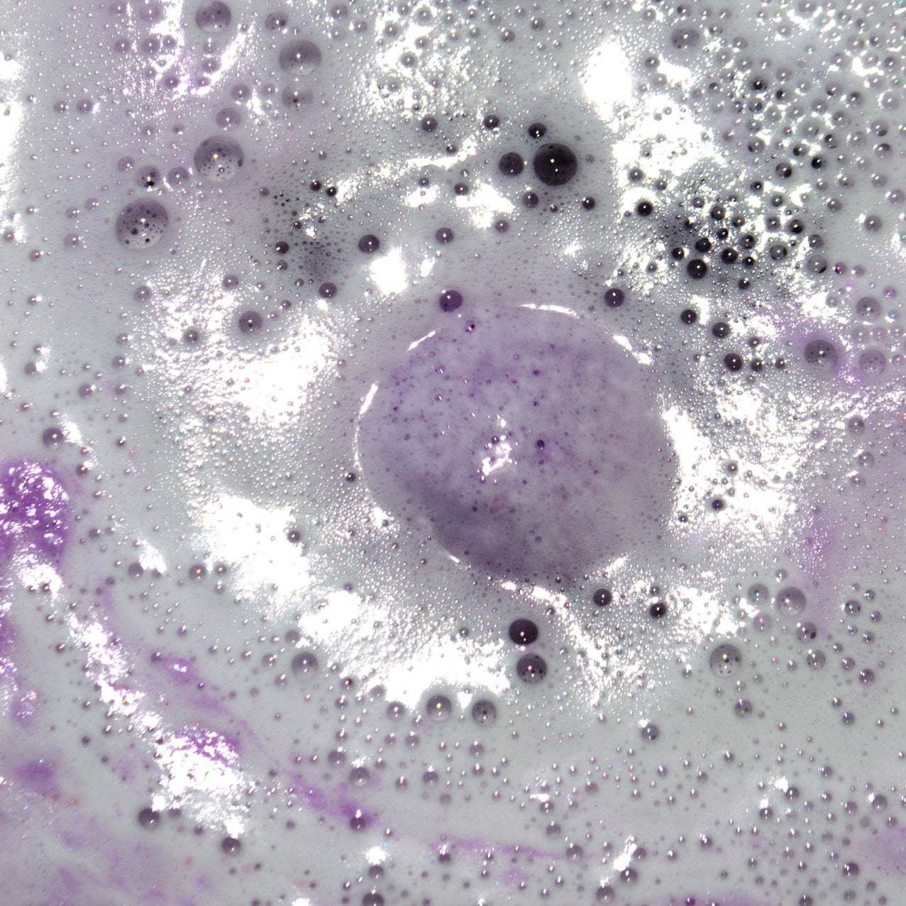Lavender Bath Bomb with Organic Coconut Oil